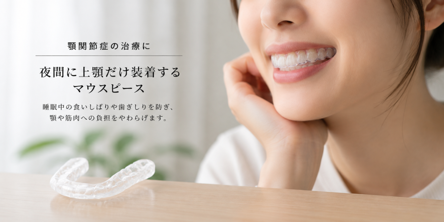 顎関節症の治療の説明
